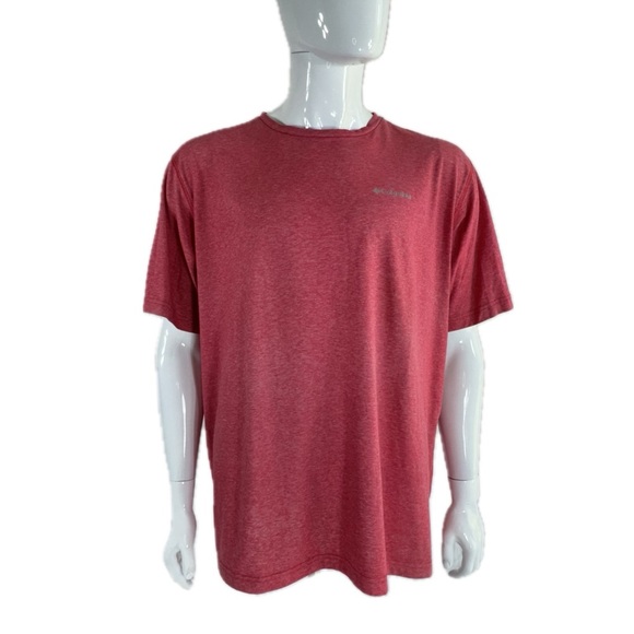 Columbia Men’s Sportswear Mountain Heather Red Tee - Picture 1 of 6